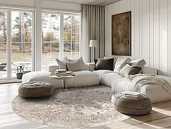 Round rug - Mateur (beige)