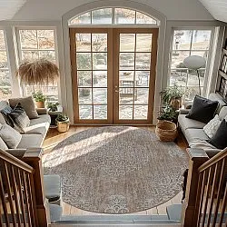 Round rug - Milazzo (beige)