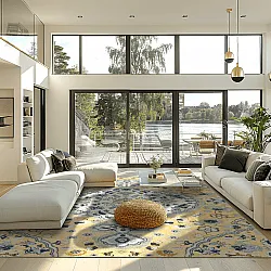Wilton rug - Mojácar (yellow)