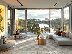 Wilton rug - Nevada (beige/white)