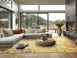 Wilton rug - Palau (gold/beige/blue)