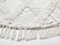 Round rug - Pamplona Natural Cotton Shaggy (offwhite)
