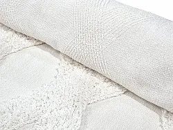 Round rug - Pamplona Natural Cotton Shaggy (offwhite)