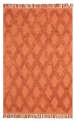 Shaggy rugs - Pamplona Natural Cotton Shaggy (terracotta)