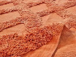 Shaggy rugs - Pamplona Natural Cotton Shaggy (terracotta)