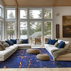 Wilton rug - Peralta (blue)