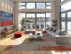 Wilton rug - Periana (pink/multi)