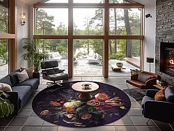 Round rug - Rich Flowers (multi)