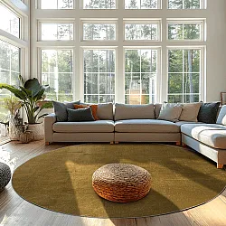 Round rug - Saranda (gold)