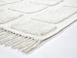 Shaggy rugs - Salem Natural Cotton Shaggy (offwhite)