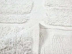 Round rug - Salem Natural Cotton Shaggy (offwhite)