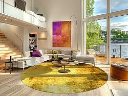 Round rug - Salitto (gold)