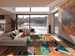 Wilton rug - Salome (orange/multi)