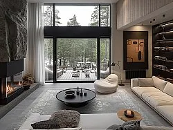 Wilton rug - Santi (grey/white)