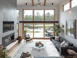 Wilton rug - Santi (white/grey)