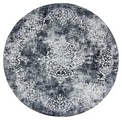 Round rug - Santi (bluish grey/white)