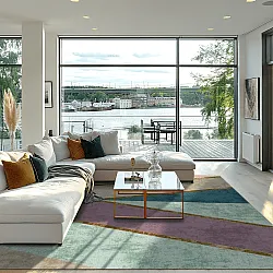 Wilton rug - Sanya (blue/multi)