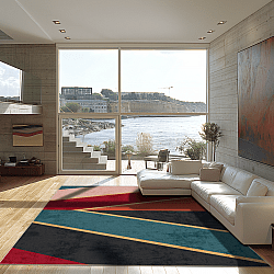 Wilton rug - Sanya (red/multi)