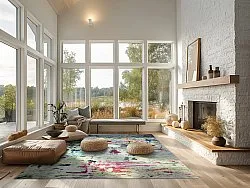 Wilton rug - Satriano Blur (grey/multi)