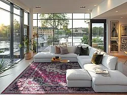 Wilton rug - Siliana (pink)