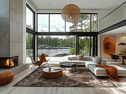 Wilton rug - Taknis (brown)