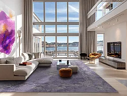 Wilton rug - Taknis (light purple)