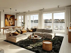 Wilton rug - Taknis (dark green)