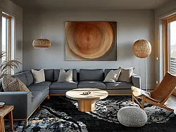 Wilton rug - Tamsim (black/multi)