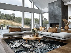 Wilton rug - Tamsim (black/multi)