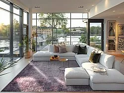 Wilton rug - Tarnos (purple)