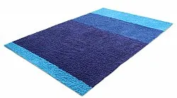 Shaggy rugs - Taro Natural Cotton Shaggy (blue)