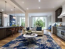 Wilton rug - Temima (blue)