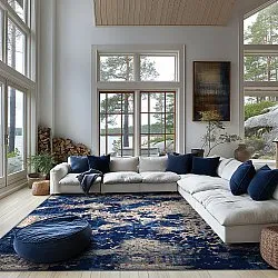 Wilton rug - Temima (blue)