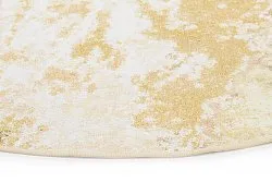Round rug - Travale (yellow)