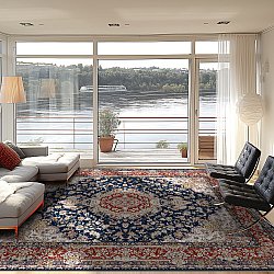 Wilton rug - Vakifli (blue/multi)