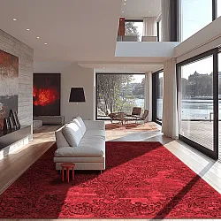 Wilton rug - Valenza (red)