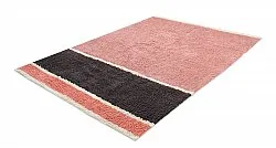 Shaggy rugs - Vinci Natural Cotton Shaggy (pink)
