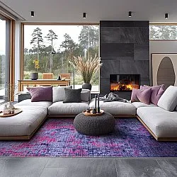 Wilton rug - Violetta (purple)