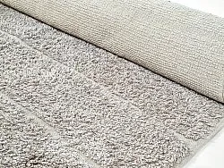 Shaggy rugs - Willow Natural Cotton Shaggy (greige)