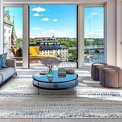 Wilton rug - Yafran (blue)