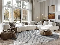 Round rug - Zebra