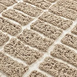 Shaggy rugs - Zola Natural Cotton Shaggy (beige)