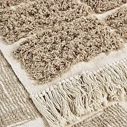Shaggy rugs - Zola Natural Cotton Shaggy (beige)