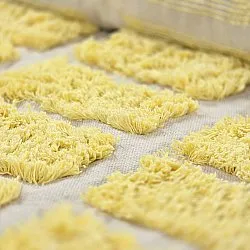 Shaggy rugs - Zola Natural Cotton Shaggy (yellow)
