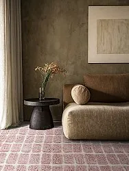 Shaggy rugs - Zola Natural Cotton Shaggy (pink)