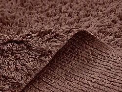 Shaggy rugs - Alba Natural Cotton Shaggy (brown)