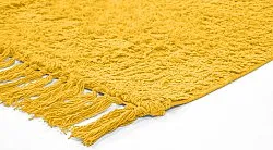 Shaggy rugs - Alba Natural Cotton Shaggy (yellow)