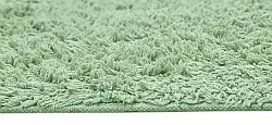 Shaggy rugs - Alba Natural Cotton Shaggy (light green)