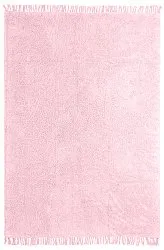 Shaggy rugs - Alba Natural Cotton Shaggy (light pink)