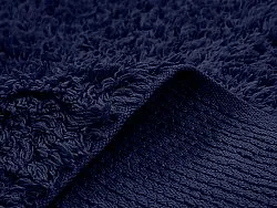 Shaggy rugs - Alba Natural Cotton Shaggy (dark blue)